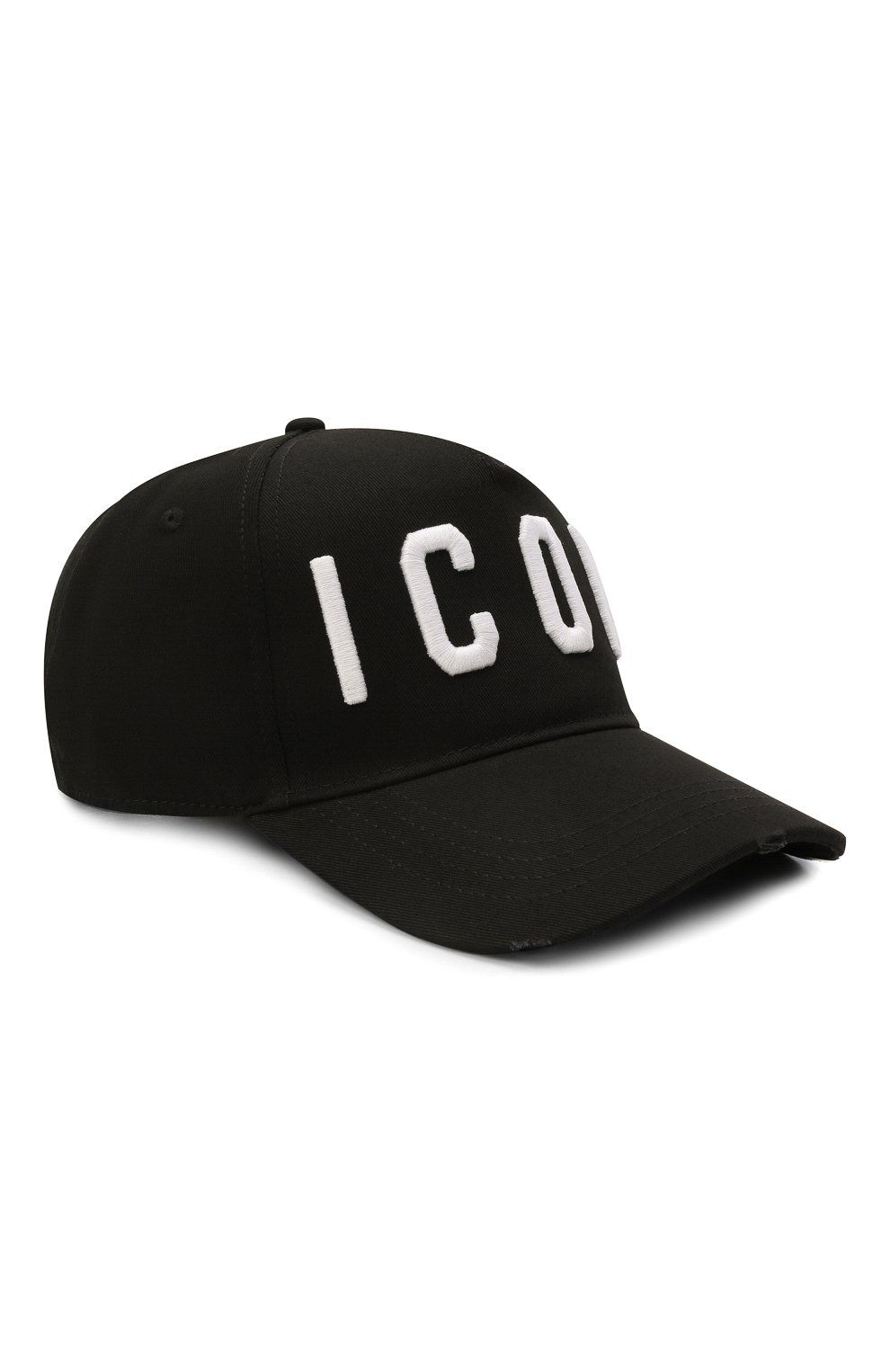Мужской хлопковая бейсболка icon DSQUARED2 черного цвета, арт. BCM4001 05C00001 | Фото 1 (Материал: Текстиль, Синтетический материал, Хлопок; Материал сплава: Проставлено, Проверено; Нос: Не проставлено)
