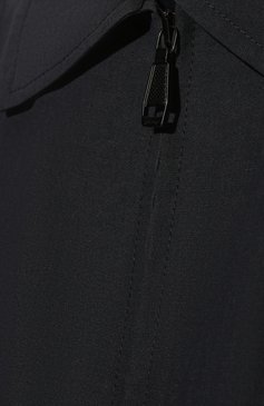 Мужская куртка изо льна и хлопка BRIONI темно-синего цвета, арт. SLPL0L/P7149 | Фото 5 (Кросс-КТ: Куртка, Ветровка; Рукава: Длинные; Материал сплава: Проставлено; Материал внешний: Хлопок, Лен; Мужское Кросс-КТ: Верхняя одежда; Ювелирные украшения: Назначено; Драгоценные камни: Проставлено;  Длина (верхняя одежда): Короткие)