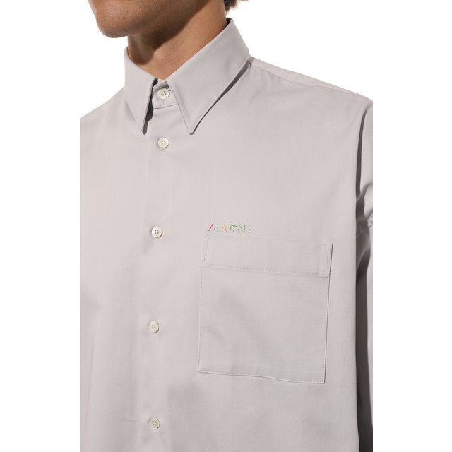 фото Хлопковая рубашка marni