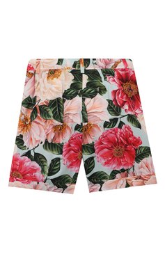 Детские хлопковые шорты DOLCE & GABBANA разноцветного цвета, арт. L52Q51/HS5H5/2-6 | Фото 2 (Региональные ограничения белый список (Axapta Mercury): RU; Материал сплава: Проставлено; Нос: Не проставлено; Материал внешний: Хлопок; Случай: Формальный; Девочки Кросс-КТ: Шорты-одежда; Ростовка одежда: 2 года | 92 см, 3 года | 98 см, 4 года | 104 см, 5 лет | 110 см, 6 лет | 116 см)