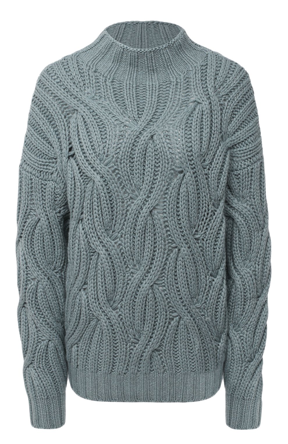 Кашемировый свитер Brunello Cucinelli Голубой M52362504 5533764