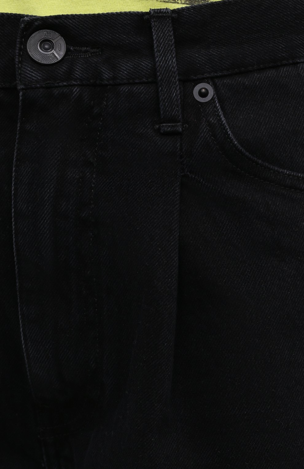 Женские джинсы 3X1 черного цвета, арт. WX1091082/DARK BLACK | Фото 5 (Кросс-КТ: Деним; Длина (брюки, джинсы): Стандартные; Силуэт Ж (брюки и джинсы): Прямые; Региональные ограничения белый список (Axapta Mercury): RU; Материал сплава: Проставлено; Н�ос: Не проставлено; Материал внешний: Хлопок, Деним; Стили: Спорт-шик; Драгоценные камни: Проставлено)