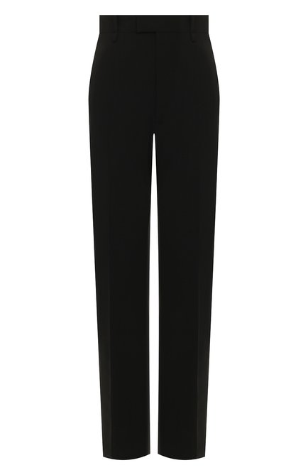 Женские шерстяные брюки BOTTEGA VENETA черного цвета по цене 112500 руб., арт. 599728/VKI30 | Фото 1
