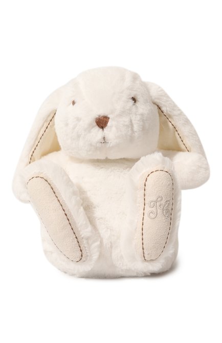 Детского игрушка кролик TARTINE ET CHOCOLAT белого цвета, арт. T30230H | Фото 1 (Материал: Текстиль, Синтетический материал; Статус проверки: Проверена категория)