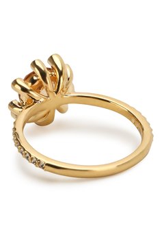 Женское кольцо olive SWAROVSKI золотого цвета, арт. 5460983 | Фото 2 (Материал: Металл; Статус проверки: Проверена категория)