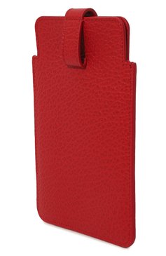 Кожаный чехол для iphone MAISON MARGIELA красного цвета, арт. SA1VZ0008/P4455 | Фото 2 (Женское Кросс-КТ: Кожа iPhone)