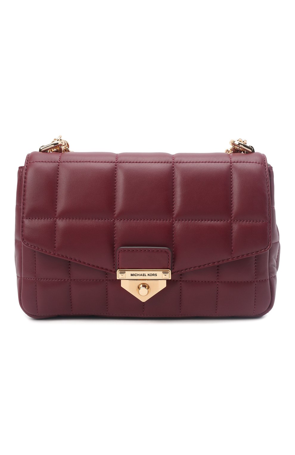Женская бордовая сумка soho large MICHAEL MICHAEL KORS купить в ...