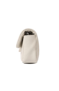 Женская сумка HUGO молочного цвета, арт. 50487154 | Фото 4 (Сумки-технические: Сумки через плечо; Размер: small; Материал: Экокожа)