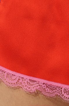 Женские шорты LOVE STORIES красного цвета, арт. L2313907400 | Фото 5 (Материал внешний: Синтетический материал; Женское Кросс-КТ: Домашние шорты)