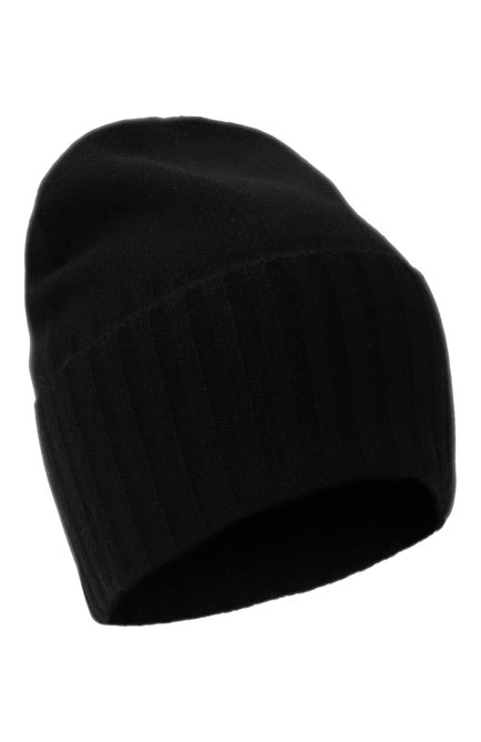 Женская кашемировая шапка NOT SHY черного цвета, арт. 4301030C | Фото 1 (Материал: Кашемир, Шерсть, Текстиль; Нос: Не проставлено; Материал сплава: Проставлено)