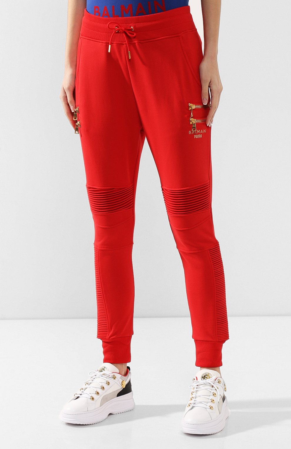 Puma x balmain online biker sweatpants