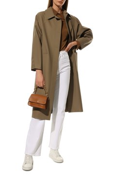 Женская сумка rita mini COCCINELLE коричневого цвета, арт. E5 LV3 57 10 54 | Фото 7 (Сумки-технические: Сумки через плечо; Материал: Натуральная кожа; Размер: mini; Ремень/цепочка: На ремешке)