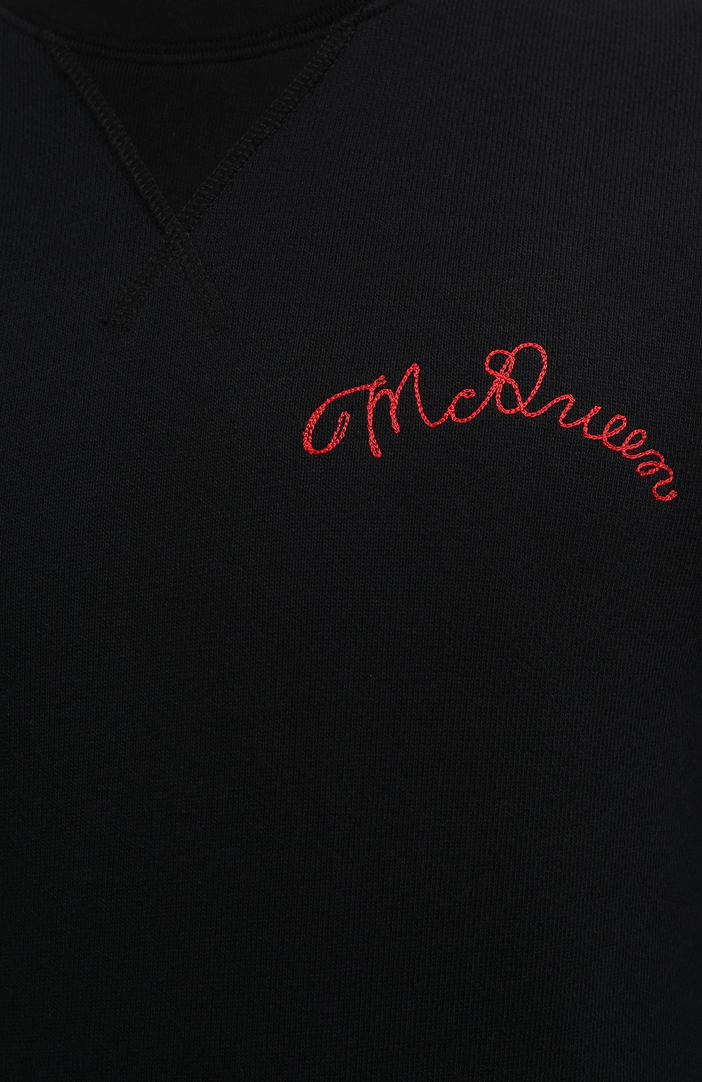 Хлопковый свитшот Alexander McQueen 599616/QRX82 Фото 5