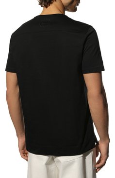 Мужская хлопковая футболка LIMITATO черного цвета, арт. SP0TLIGHT/T-SHIRT | Фото 4 (Рукава: Короткие; Длина (для топов): Стандартные; Стили: Гранж; Принт: С принтом; Материал внешний: Хлопок)