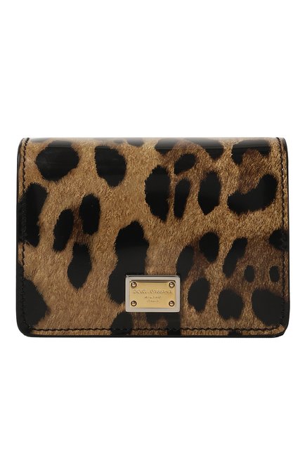 Женская сумка DOLCE & GABBANA леопардового цвета по цене 79300 руб., арт. BI3258/AM568 | Фото 1