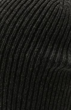 Мужская кашемировая шапка INVERNI темно-серого цвета, арт. 0122 CM | Фото 3 (Материал: Текстиль, Кашемир, Шерсть; Кросс-КТ: Трикотаж)