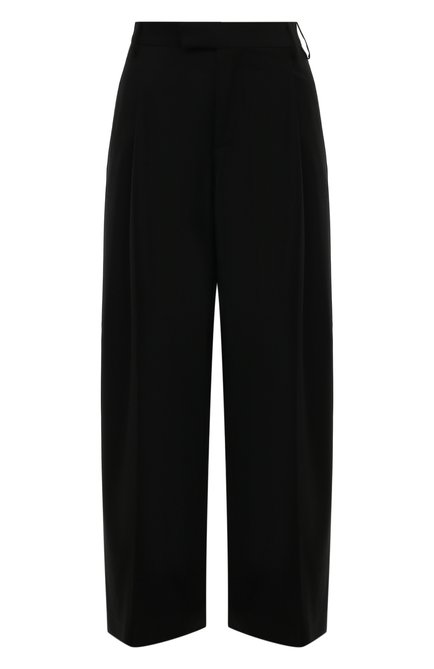 Женские шерстяные брюки GOOROO черного цвета по цене 62910 руб., арт. P132-3000-900-S23 | Фото 1