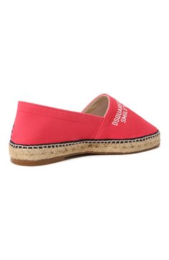 Мужские текстильные эспадрильи dsquared2 x smiley DSQUARED2 розового цвета, арт. ESM0009 00305353 | Фото 5 (Материал внешний: Текстиль; Материал внутренний: Текстиль)