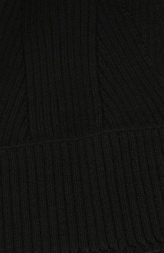 Мужская шерстяная шапка calm CANOE черного цвета, арт. 4817610 | Фото 3 (Материал: Текстиль, Шерсть; Кросс-КТ: Трикотаж; Статус проверки: Проверено, Проверена категория)