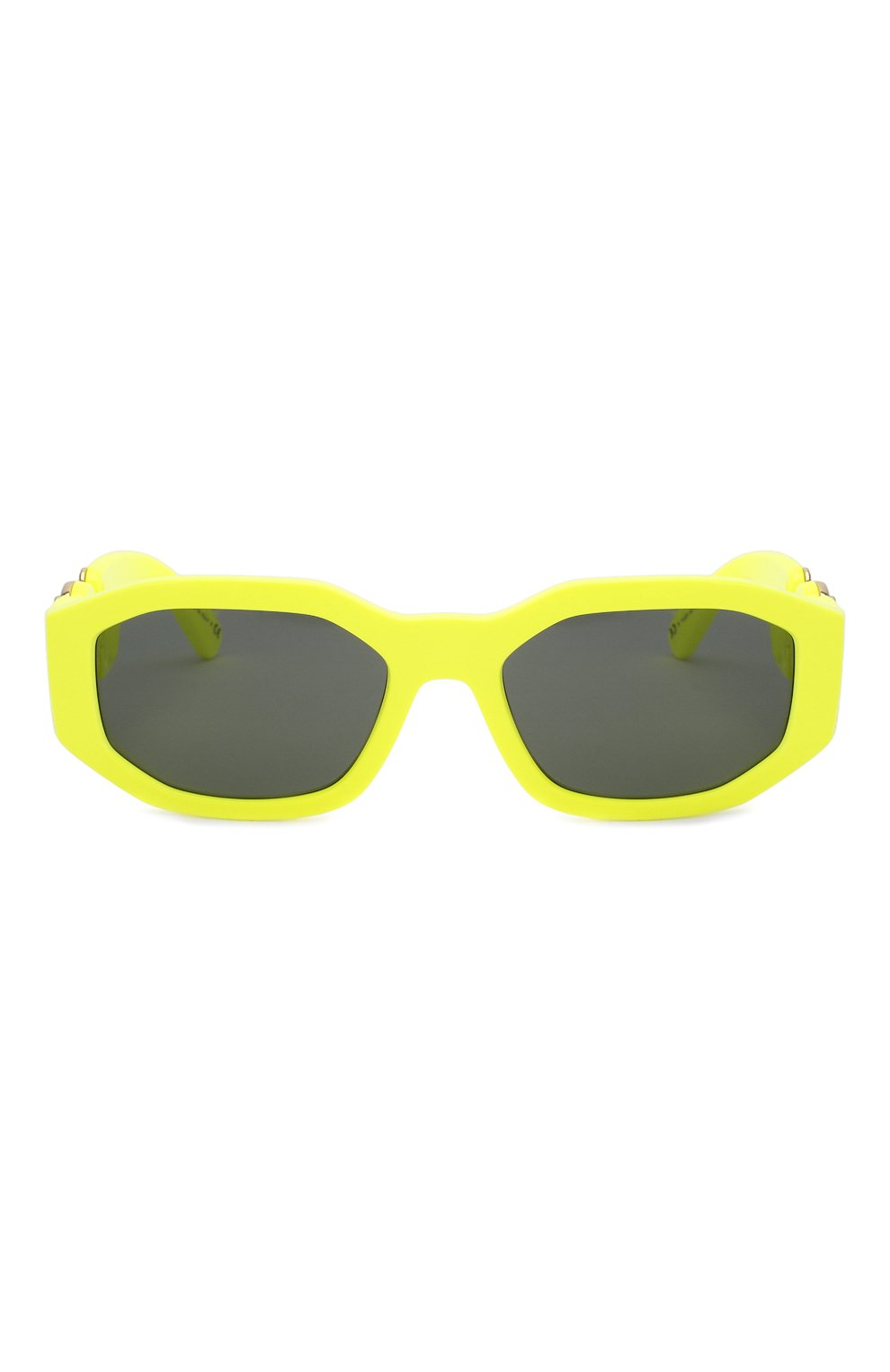 Женские солнцезащитные очки VERSACE желтого цвета, арт. 4361-532187 | Фото 3 (Кросс-КТ: С/з-унисекс; Региональные ограничения белый список (Axapta Mercury): RU; Тип очков: С/з; Оптика Гендер: оптика-унисекс; Очки форма: Прямоугольные)