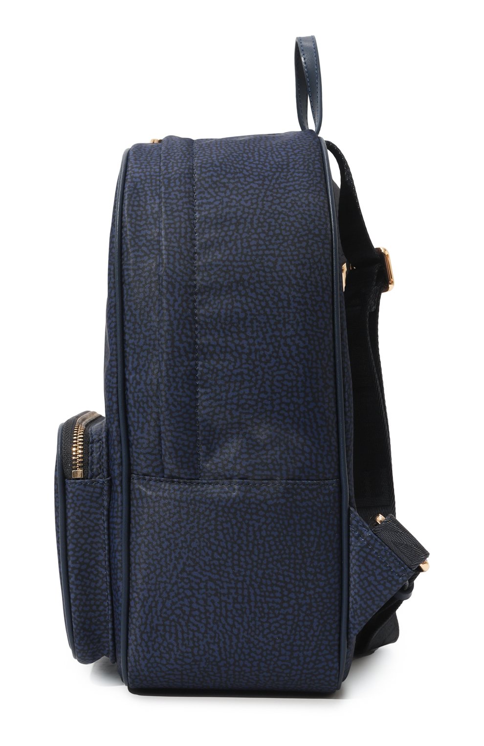 Женский рюкзак portrait medium BORBONESE синего цвета, арт. 933028 | Фото 4 (Материал: Текстиль; Стили: Кэжуэл)
