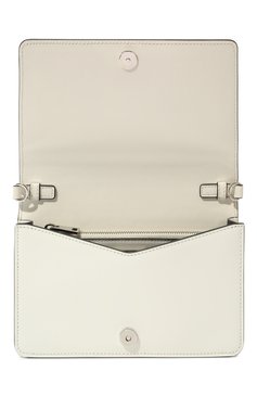 Женская сумка PRADA белого цвета, арт. 1BD307-ZO6-F0009-5OO | Фото 4 (Сумки-технические: Сумки через плечо; Материал: Натуральная кожа; Размер: mini)