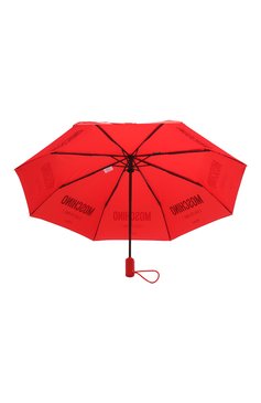 Женский складной зонт MOSCHINO красного цвета, арт. 8870-0PENCL0SEC | Фото 3 (Материал: Текстиль, Синтетический материал, Металл)