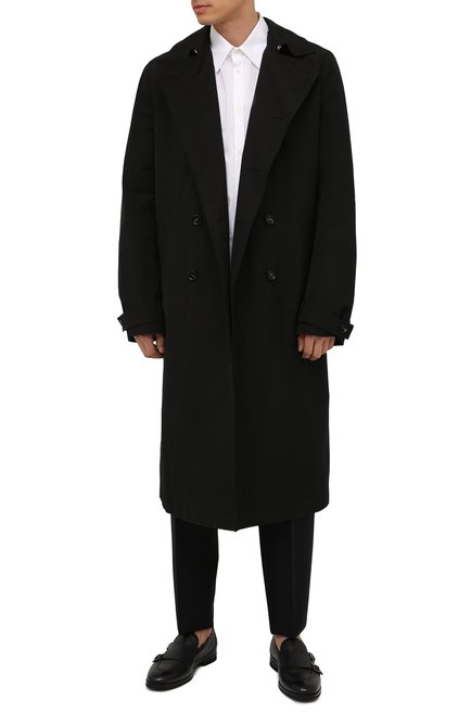 Мужские кожаные монки H`D`S`N BARACCO черного цвета, арт. 81411.C.3* | Фото 2 (Материал внутренний: Натуральная кожа; Стили: Классический; Материал внешний: Кожа)