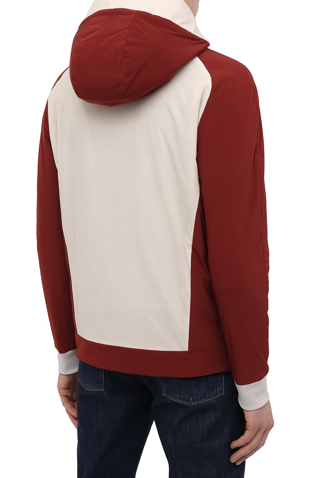 Мужская утепленная куртка LORO PIANA бордового цвета, арт. FAI9738 | Фото 4 (Кросс-КТ: Куртка; Рукава: Длинные; Материал внешний: Синтетический материал; Региональные ограничения белый список (Axapta Mercury): RU; Мужское Кросс-КТ: утепленные куртки; Материал подклада: Синтетический материал; Длина (верхняя одежда): Короткие; Стили: Кэжуэл)