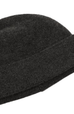 Мужская кашемировая шапка poland CANOE темно-серого цвета, арт. 4915311 | Фото 3 (Материал: Текстиль, Кашемир, Шерсть; Кросс-КТ: Трикотаж; Материал сплава: Проставлено; Нос: Не проставлено)
