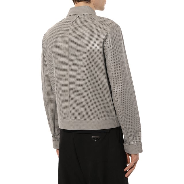 фото Кожаная куртка prada