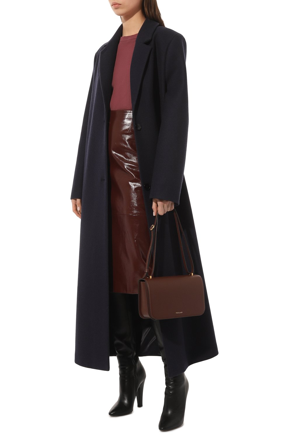 Женская сумка heritage FRENZLAUER коричневого цвета, арт. HERITAGE BAG | Фото 7 (Сумки-технические: Сумки через плечо; Материал: Натуральная кожа; Ремень/цепочка: На ремешке; Размер: small)