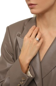 Женское кольцо zhenya LEVASHOVAELAGINA серебряного цвета, арт. zhenya/r | Фото 2 (Региональные ограничения белый список (Axapta Mercury): Не проставлено, RU; Нос: Не проставлено)