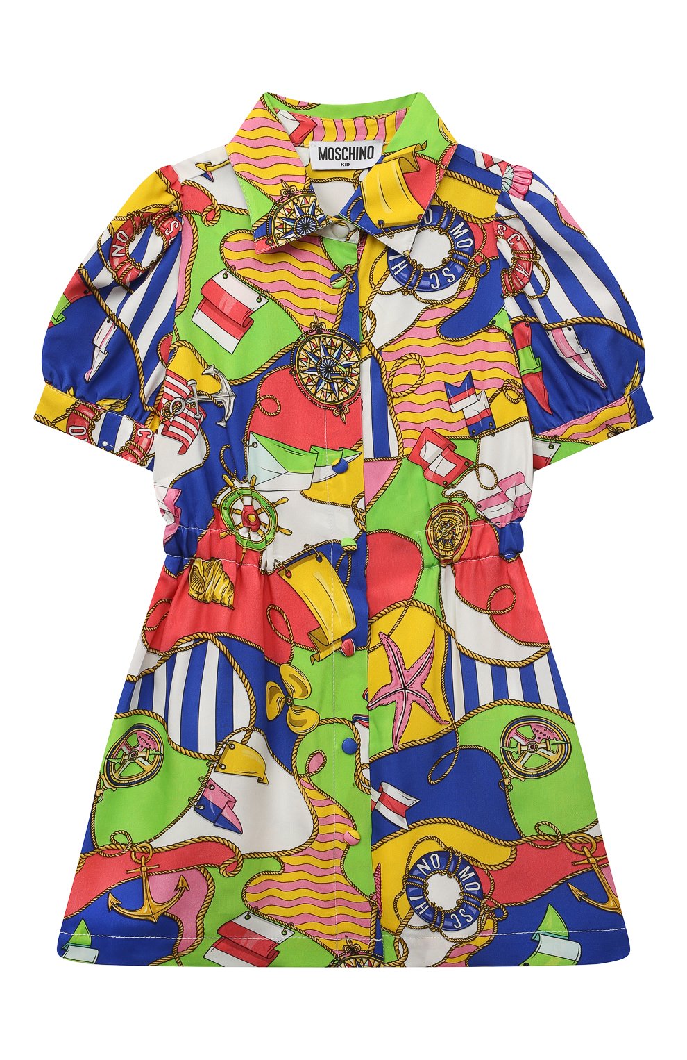 Платье из вискозы Moschino