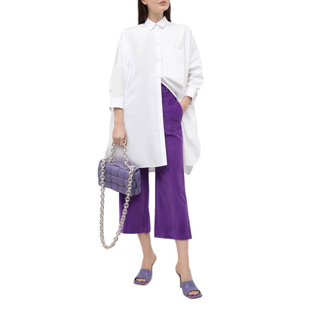 фото Хлопковые брюки victoria beckham