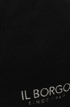 Мужской бейсболка из кашемира и шелка IL BORGO CASHMERE черн ого цвета, арт. BASWS-02G0 | Фото 4 (Материал: Текстиль, Кашемир, Шерсть; Материал сплава: Проставлено; Нос: Не проставлено)