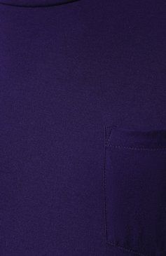 Мужская хлопковая футболка RALPH LAUREN темно-фиолетового цвета, арт. 790687036 | Фото 5 (Принт: Без принта; Рукава: Короткие; Длина (для топов): Стандартные; Материал сплава: Проставлено, Проверено; Материал внешний: Хлопок; �Статус проверки: Проверено, Проверена категория; Драгоценные камни: Проставлено; Стили: Кэжуэл)