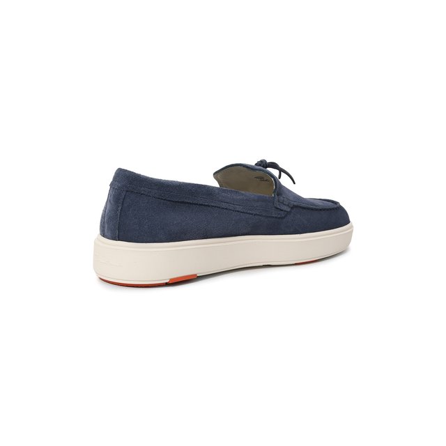 фото Замшевые слипоны santoni
