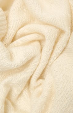Детского кашемировое одеяло GUCCI кремвого цвета, арт. 660681/3KAAG | Фото 2 (Материал: Текстиль, Кашемир, Шерсть)