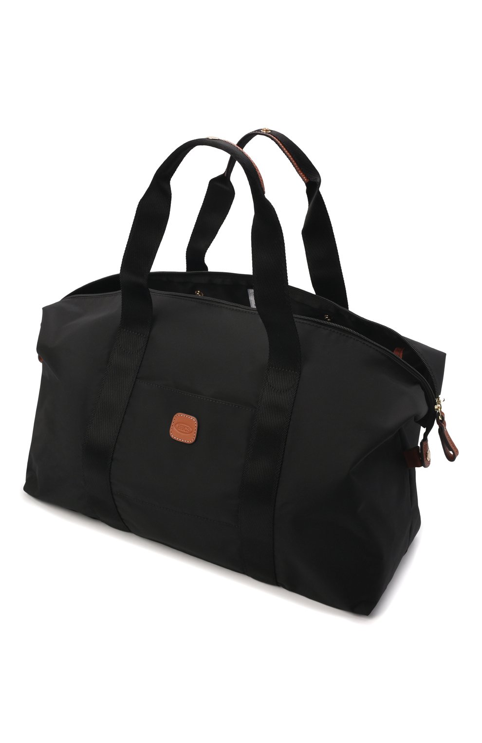 Женская дорожная сумка x-bag BRIC`S черного цвета, арт. BXG40203 | Фото 3 (Ремень/цепочка: На ремешке; Материал: Текстиль; Размер: large)