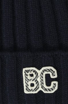 Детского кашемировая шапка BRUNELLO CUCINELLI синего цвета, арт. B22M90005A | Фото 3 (Материал: Текстиль, Кашемир, Шерсть)