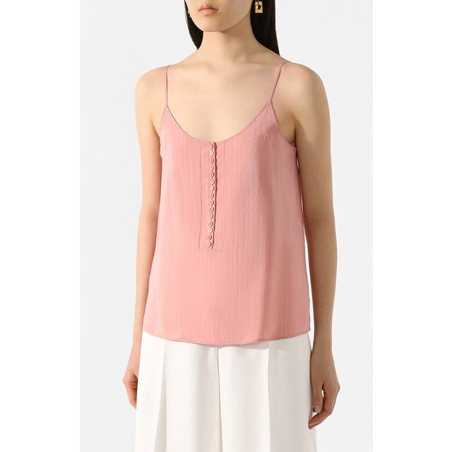 фото Шелковый топ chloé