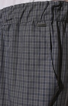 Мужские хлопковые домашние брюки HANRO темно-синего цвета, арт. 075436 | Фото 5 (Длина (брюки, джинсы): Стандартные; Кросс-КТ: домашняя одежда; Мужское Кросс-КТ: Брюки-белье; Материал сплава: Проставлено; Материал внешний: Хлопок; Ювелирные украшения: Назначено; Драгоценные камни: Проставлено; Статус проверки: Проверена категория)