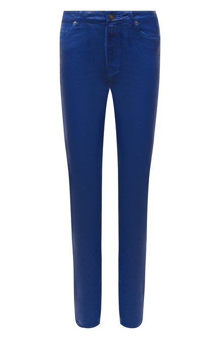 Женские джинсы SAINT LAURENT синего цвета по цене 71800 руб., арт. 614450/Y09AC | Фото 1