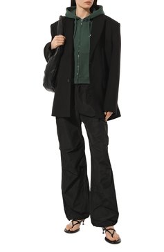 Мужского хлопковая толстовка VETEMENTS зеленого цвета, арт. UE63HD521G | Фото 2 (Региональные ограничения белый список (Axapta Mercury): Не проставлено; Нос: Не проставлено; Стили: Спорт-шик; Женское Кросс-КТ: Толстовка-одежда, Кардиган-одежда)