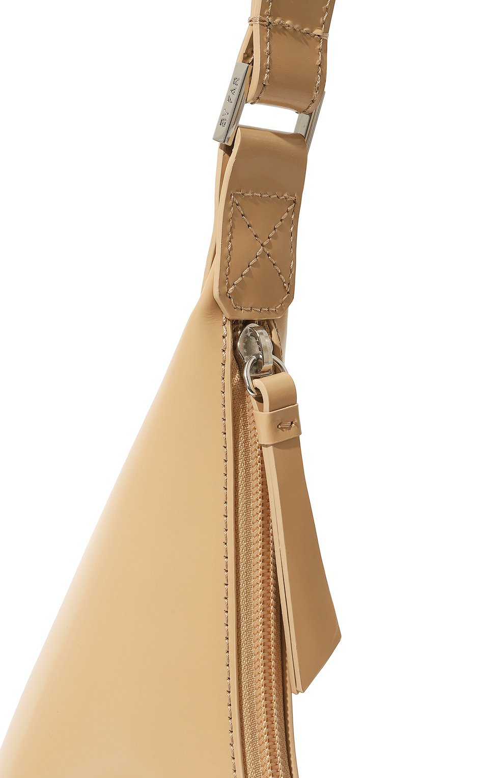 Женская сумка amber large BY FAR светло-бежевого цвета, арт. 23CRAMRSKRFWLAR | Фото 3 (Сумки-технические: Сумки top-handle; Размер: large)