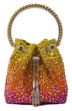 Женская сумка bon bon JIMMY CHOO разноцветного цвета, арт. BONBONXDR | Фото 1 (Женское Кросс-КТ: Вечерняя сумка; Материал: Пластик; Сумки-технические: Сумки top-handle; Размер: mini; Ремень/цепочка: На ремешке)