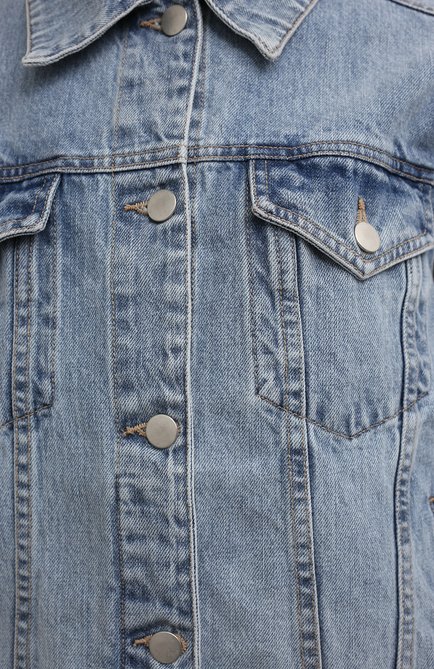 Женская голубая джинсовая куртка ROKH купить в интернет-магазине
