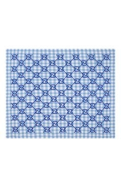 Детского шерстяное одеяло GUCCI голубого цвета, арт. 663156/3KAAF | Фото 3 (Материал: Текстиль, Шерсть)