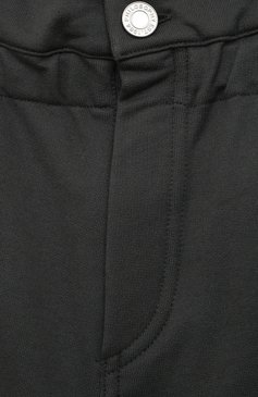 Детские хлопковые брюки PHILOSOPHY DI LORENZO SERAFINI KIDS темно-серого цвета, арт. PJPA124/FE144-BH015/3A-8A | Фото 3 (Случай: Повседневный; Материал внешний: Хлопок)